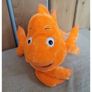 Wild Republic Goldfish Plush Orange Tropical Fish Stuffed Animal Toy 9"